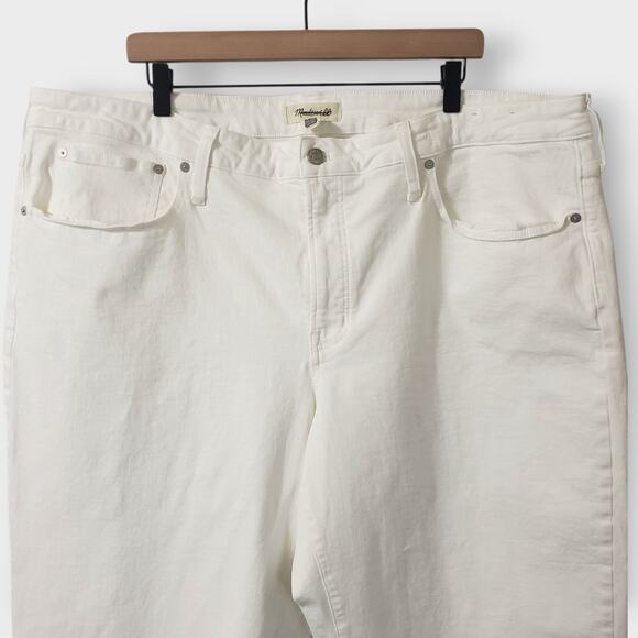 Madewell Women's White Ankle & Cropped Jeans - Picture 2 of 13